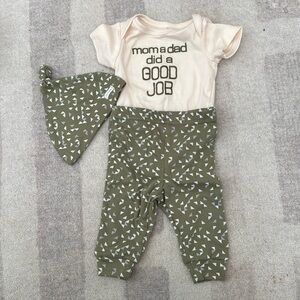 Tahari 0-3 M 3 piece set